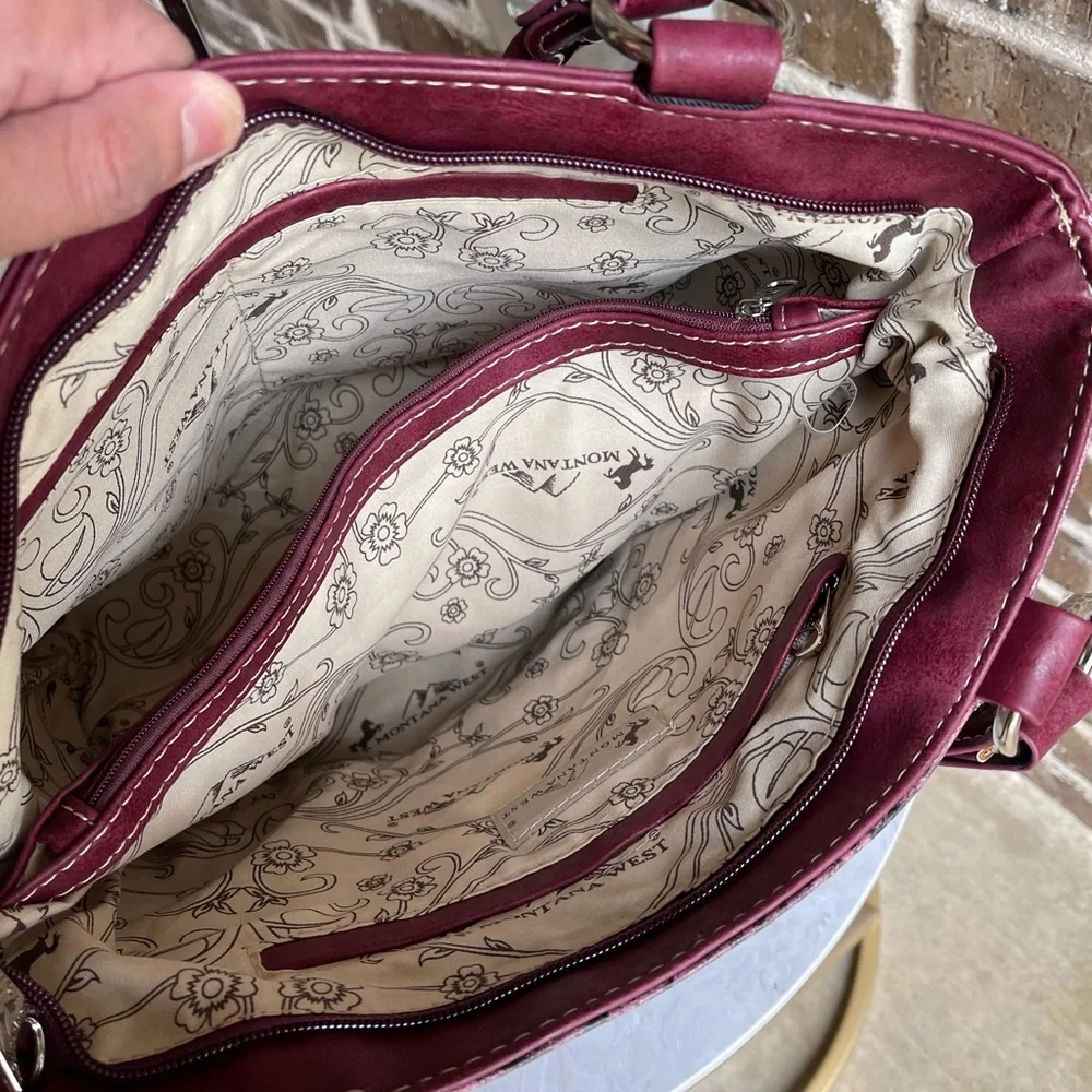 Montana West Embroidered Collection Tote Bag - Picture 5 of 5